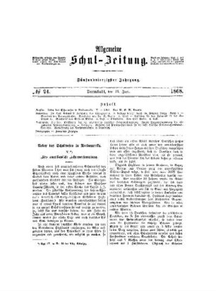 Ueber das Schulwesen in Nordamerika