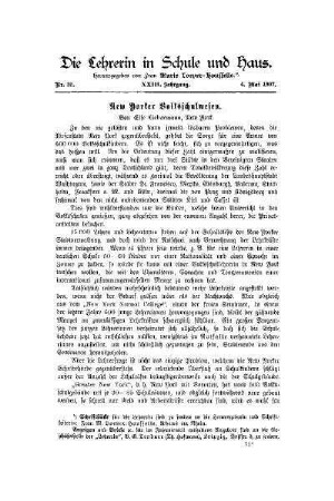 New Yorker Volksschulwesen