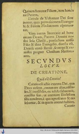 Secundus Locus