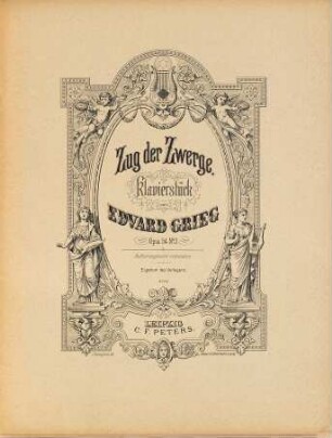 Zug der Zwerge : Klavierstück ; op. 54,3
