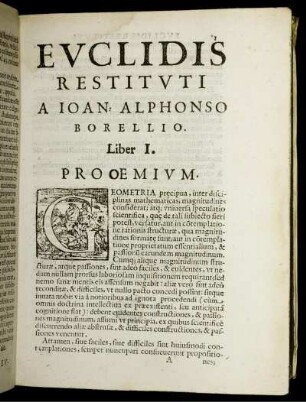 Liber I. Prooemium.