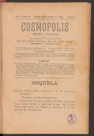 1894,1: año 1, número 9 (31de octubre de 1894)