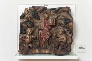 Reliefdarstellung der heiligen Elisabeth