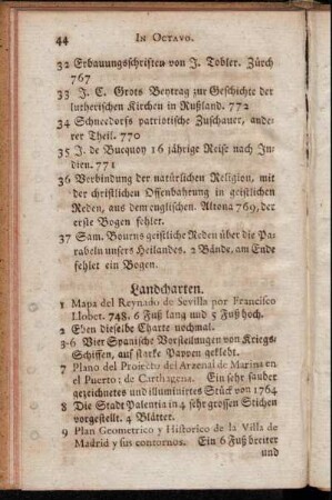 Landcharten.