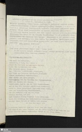 Lateinische Inschrift an der oberen Querwand der Bibliothek Abtei St. Marienthal O. Cist.[Transkription und Übersetzung]