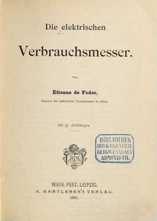 Die elektrischen Verbrauchsmesser