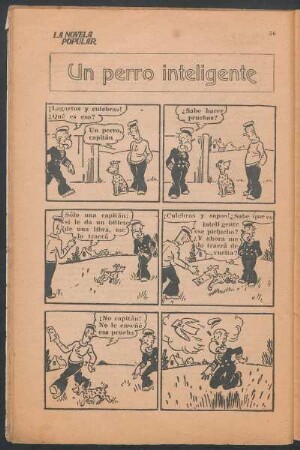 Un perro inteligente - [Cómic]