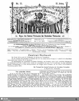 Vor sechszehn Jahren