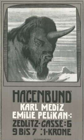 Hagenbund. Karl Mediz. Emilie Pelikan