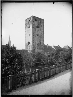 Bretten Pfeiferturm - Außenansicht von Nordosten