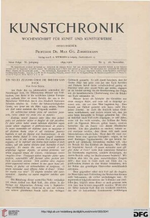 Heft 5 (16. November 1899)