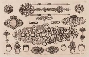 Ornamentstich für Goldschmiede, Blatt 6