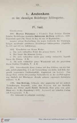 IV. Saal (Nr. 1091 - 1094)