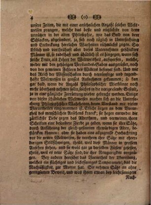 M. Johann Luzens, von Lindau, Gedanken Von den Eigenschaften eines ächten Weltweisen : Dabey er Sein Vorhaben von einer Historie der Wolfischen Philosophie eröfnet