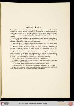Vocabulary
