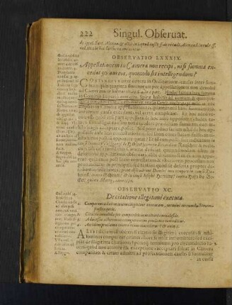 Observatio XC. De citatione illegitimè executa.