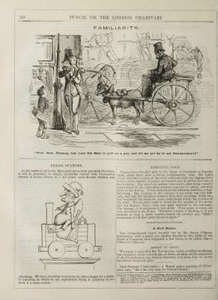 Familiarity; Steam statues