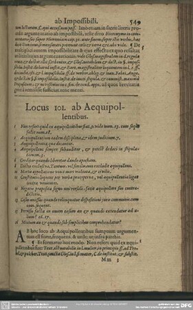 Locus 101. ab Aequipolentibus