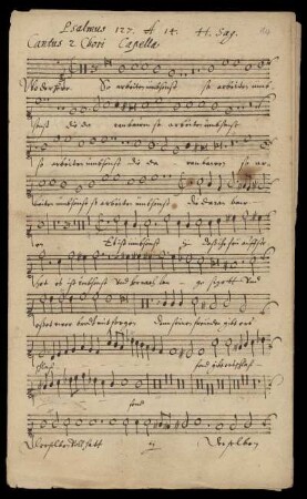 Cantus 2 Chori Capella