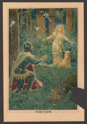 Portada - [Ilustración para el anuncio de la publicación de "Genoveva de Brabante"]