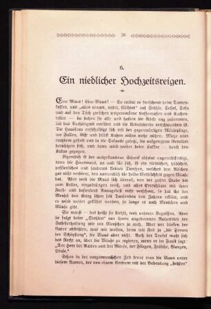 6. Ein niedlicher Hochzeitsreigen.