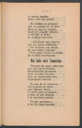 Una boda entre Camorristas