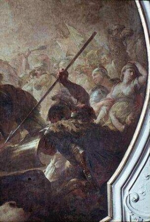 Alexander in der Schlacht am Granikos