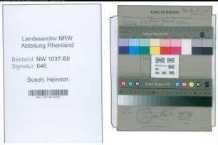Entnazifizierung Heinrich Busch , geb. 27.08.1902 (Fahrer)