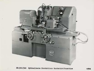 Hydraulische Produktions-Rundschleifmaschine "FH 300 / 500" der MSO Maschinen- und Schleifmittelwerke