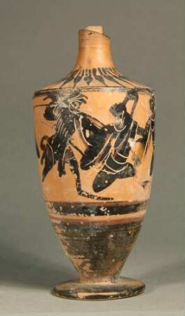 Attische, schwarzfigurige Lekythos