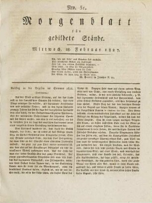 1827: Nro. 51