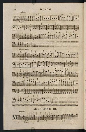 22-31, Miserere III.