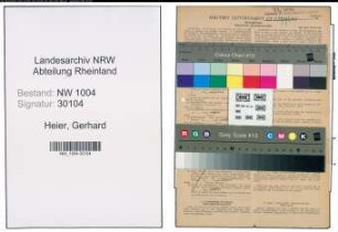 Entnazifizierung Gerhard Heier , geb. 20.08.1904 (Baecker)