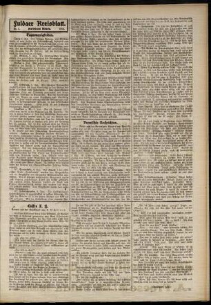 Zweite Ausgabe vom Freitag, den 10. Januar 1913.