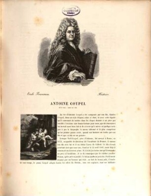 Histoire des peintres de toutes les écoles, 2,2. École française; 2