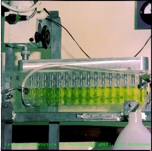 Mischabsetzer (Mixer-Settler) im Institut für Heiße Chemie (IHCh)
