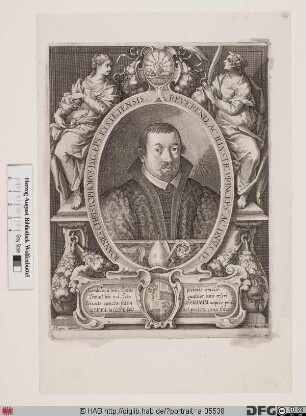 Bildnis Johann Christoph (von Westerstetten), 1613-37 Fürstbischof von Eichstätt