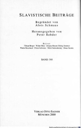 Das slavische Lehngut im Albanischen, 2. Ortsnamen