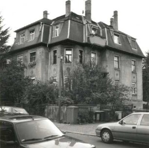 Dresden-Trachau, Böttgerstraße 49. Wohnhaus (um 1910). Straßenansicht
