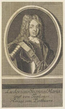 Bildnis des Grafen Ludovicus Joannes Maria von Penthievre