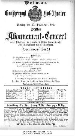 Abonnement=Concert