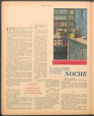 Noche de reyes : Cuento por Carlos F. Marquez Valladares