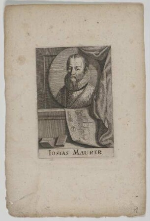 Bildnis des Iosias Maurer