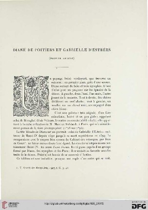 5. Pér. 2.1920: Diane de Poitiers et Gabrielle d'Estrées, 1