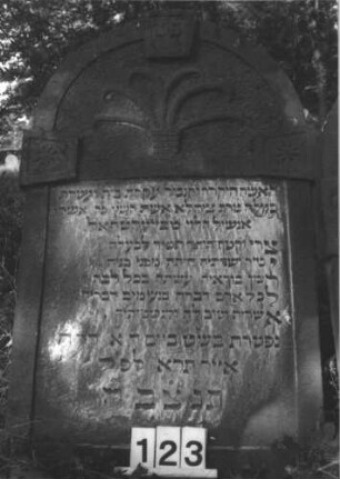 Grabstein 123