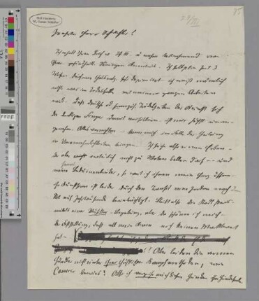 Brief an Gustav Schiefler