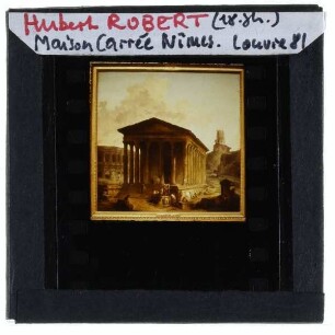 Robert, Maison Carée Nimes