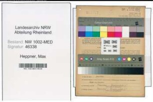 Entnazifizierung Max Heppner , geb. 04.06.1888 (Zahnarzt)