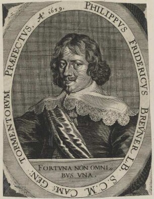 Bildnis des Philippvs Fridericvs Brevner