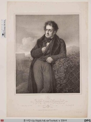 Bildnis François-René vicomte de Chateaubriand